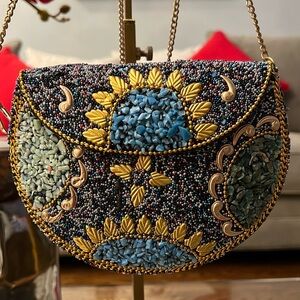 Ramla Bags New Moonlight Mosaic Moroccon Handmade Crossbody Bag